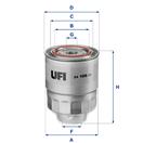 UFI 24.196.00 - Palivový filter