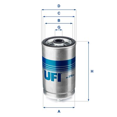 UFI 24.378.00 EAN: 8003453060623.