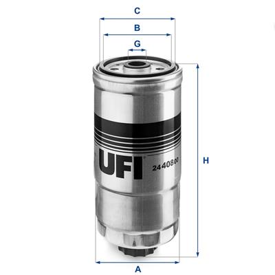 UFI 24.408.00 EAN: 8003453060975.