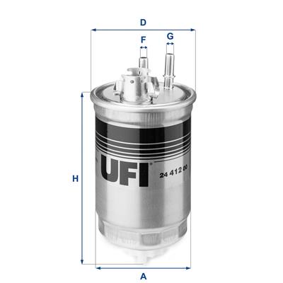 UFI 24.412.00 EAN: 8003453060999.