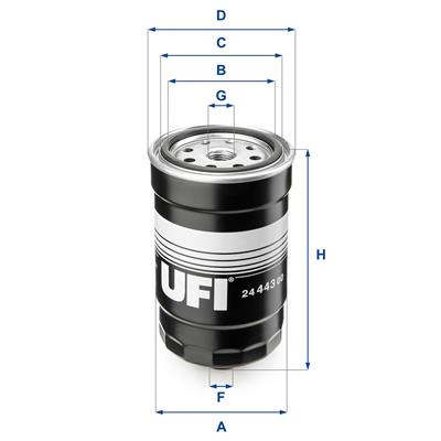 UFI 24.443.00 EAN: 8003453061576.