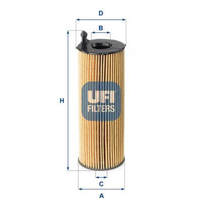 UFI 25.168.00 EAN: 8003453068339.