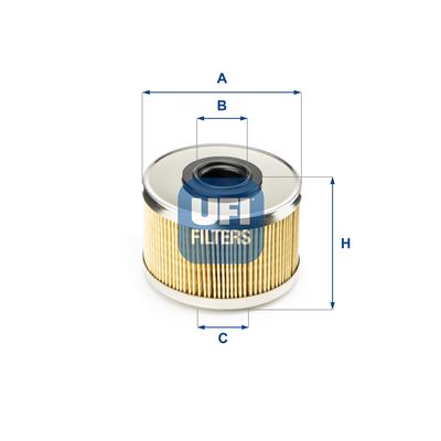 UFI 26.686.00 EAN: 8003453080843.
