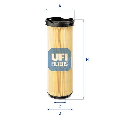 UFI 27.A51.00 EAN: 8003453103313.