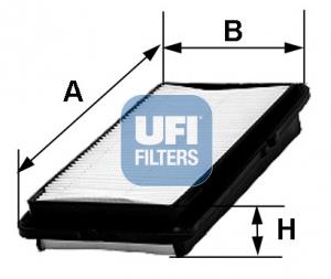 UFI 30.380.00 EAN: 8003453138070.