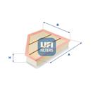 UFI 30.357.00 - Vzduchový filter