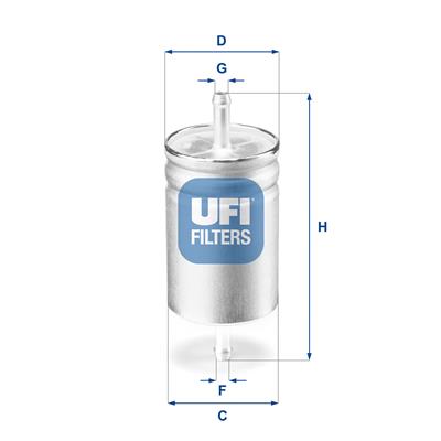 UFI 31.611.00 EAN: 8003453152847.