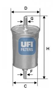 UFI 31.825.00 EAN: 8003453155787.