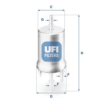 UFI 31.832.00 EAN: 8003453155756.