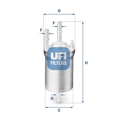 UFI 31.833.00 EAN: 8003453155763.