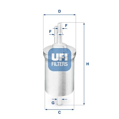 UFI 31.840.00 EAN: 8003453155770.
