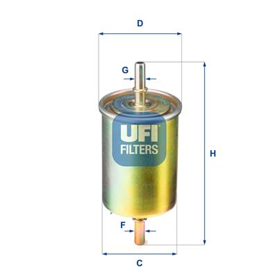 UFI 31.850.00 EAN: 8003453155848.