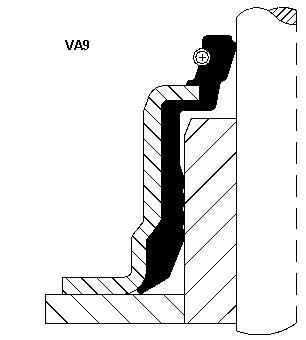 CORTECO 49472876 Číslo výrobce: VA09. EAN: 3358960909121.