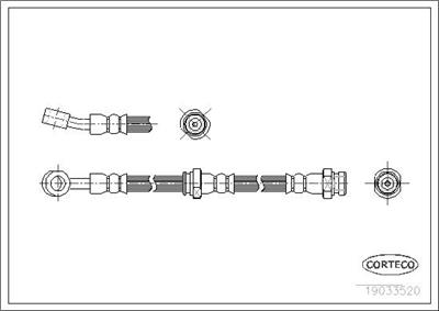 CORTECO 19033520 EAN: 3358960100856.