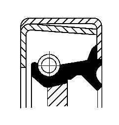 CORTECO 01019153B Číslo výrobce: 82019153. EAN: 3358960130877.