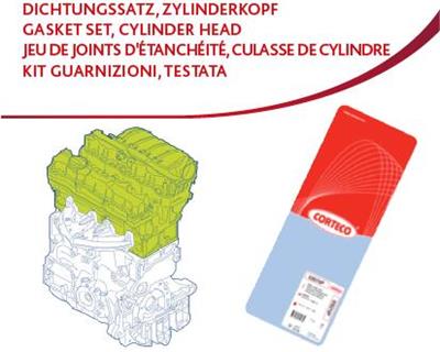 CORTECO 417861P Číslo výrobce: 83417861. EAN: 3358964178615.