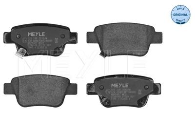 MEYLE 025 236 2016/W Číslo výrobce: MBP0407. EAN: 4040074427286.