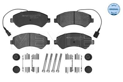 MEYLE 025 244 6619/W2 Číslo výrobce: MBP0598. EAN: 4040074637487.