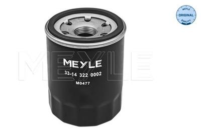 MEYLE 33-14 322 0002 Číslo výrobce: MOF0143. EAN: 4040074084175.
