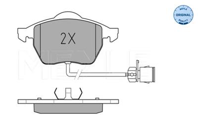 MEYLE 025 206 7619/W Číslo výrobce: MBP0031. EAN: 4040074075258.