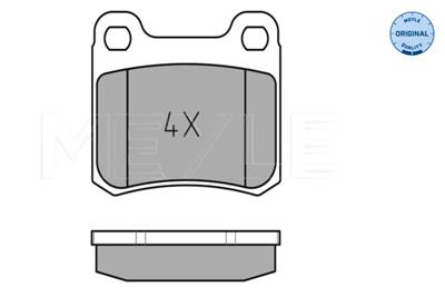 MEYLE 025 206 8713 Číslo výrobce: MBP0032. EAN: 4040074104125.