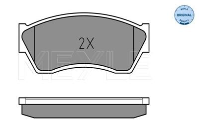 MEYLE 025 213 3314/W Číslo výrobce: MBP0112. EAN: 4040074123096.