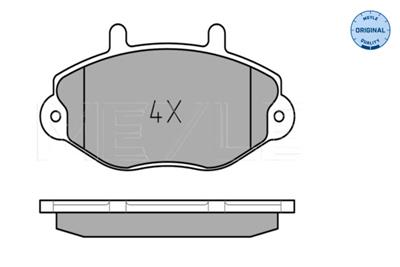 MEYLE 025 214 6918 Číslo výrobce: MBP0137. EAN: 4040074090282.