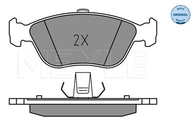 MEYLE 025 214 9219 Číslo výrobce: MBP0935. EAN: 4040074156124.