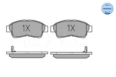 MEYLE 025 216 0117/W Číslo výrobce: MBP0160. EAN: 4040074126370.
