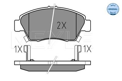 MEYLE 025 216 9416/W Číslo výrobce: MBP0183. EAN: 4040074122990.