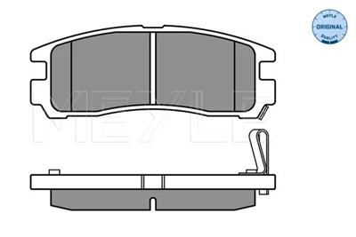 MEYLE 025 217 0615/W Číslo výrobce: MBP0186. EAN: 4040074074015.