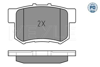 MEYLE 025 217 1914/PD Číslo výrobce: MBP1580PD. EAN: 4040074163535.