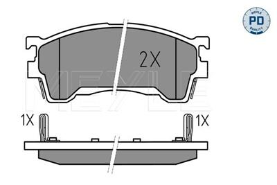 MEYLE 025 217 5416/PD Číslo výrobce: MBP0771PD. EAN: 4040074138021.