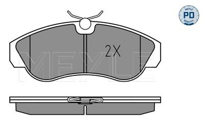 MEYLE 025 217 9919/PD Číslo výrobce: MBP1665PD. EAN: 4040074181751.