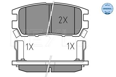 MEYLE 025 218 4014/W Číslo výrobce: MBP0203. EAN: 4040074074022.