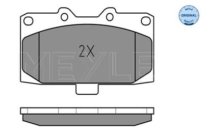 MEYLE 025 218 5415/W Číslo výrobce: MBP0207. EAN: 4040074074466.