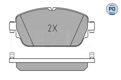 MEYLE 025 220 3119/PD Číslo výrobce: MBP1687PD. EAN: 4040074226292.