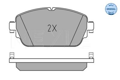 MEYLE 025 220 3119 Číslo výrobce: MBP1687. EAN: 4040074075623.