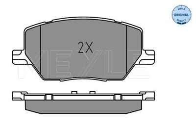 MEYLE 025 221 6520 Číslo výrobce: MBP1820. EAN: 4040074296615.