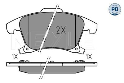 MEYLE 025 222 6920/PD Číslo výrobce: MBP1750PD. EAN: 4040074250945.
