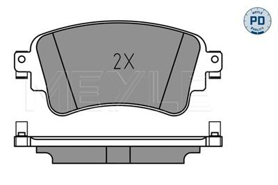 MEYLE 025 223 0817/PD Číslo výrobce: MBP1752PD. EAN: 4040074250983.