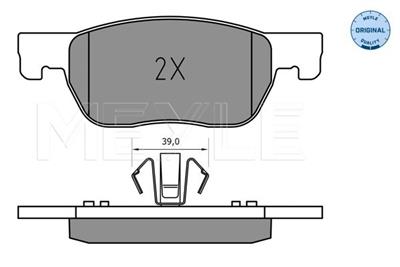MEYLE 025 223 4220 Číslo výrobce: MBP1753. EAN: 4040074251300.