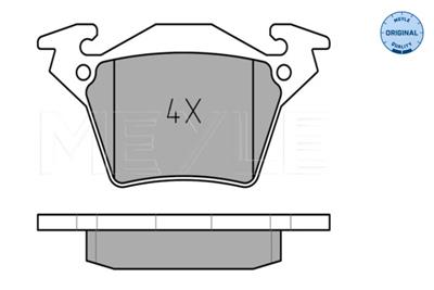 MEYLE 025 230 2017 Číslo výrobce: MBP0245. EAN: 4040074168523.