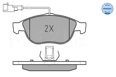MEYLE 025 231 4119/W Číslo výrobce: MBP0271. EAN: 4040074534670.