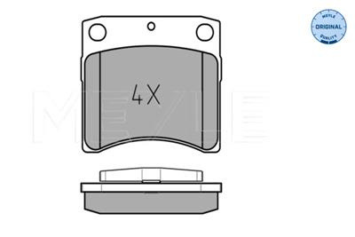 MEYLE 025 231 7618/W Číslo výrobce: MBP0279. EAN: 4040074276952.