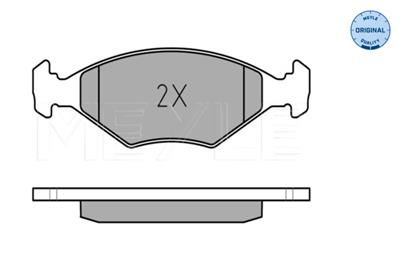 MEYLE 025 232 2018/W Číslo výrobce: MBP0289. EAN: 4040074492352.