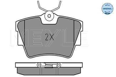 MEYLE 025 232 2416/W Číslo výrobce: MBP0291. EAN: 4040074153680.
