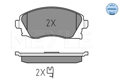 MEYLE 025 232 2517 Číslo výrobce: MBP0294. EAN: 4040074266502.