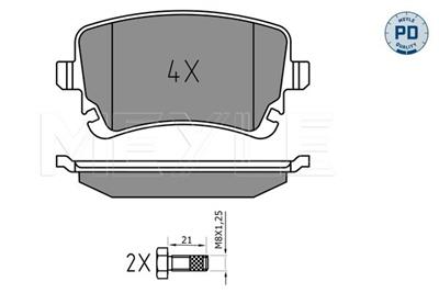 MEYLE 025 233 2617/PD Číslo výrobce: MBP0321PD. EAN: 4040074144855.