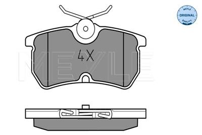 MEYLE 025 233 5314 Číslo výrobce: MBP0328. EAN: 4040074341766.